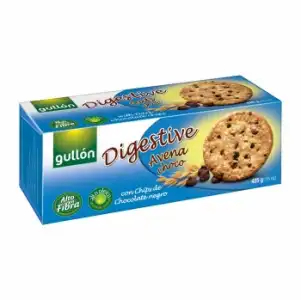 Galletas avena choco Digestive Gullón 425 g.