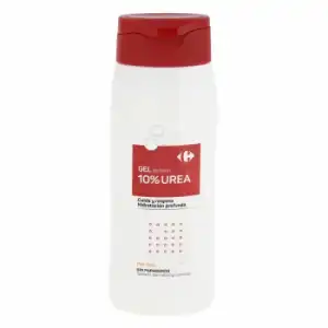 Gel de ducha 10 % urea Carrefour 500 ml.