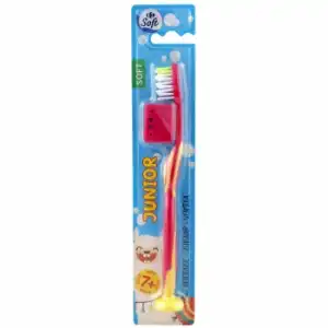 Cepillo de dientes infantil +7 años Carrefour Soft 1 ud.