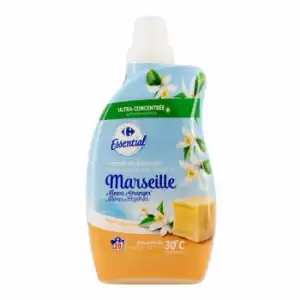 Detergente líquido con jabón de Marsella Essential Carrefour 28 lavados