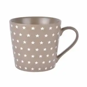 Mug TABERSEO Estrellas 414 cc - Marrón