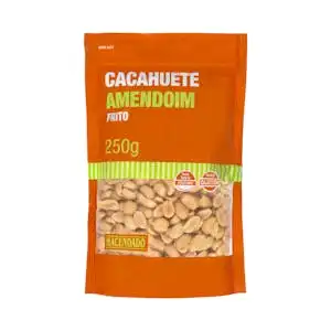 Cacahuete frito con sal Hacendado pelado Paquete 0.25 kg