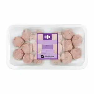 Albóndigas de pavo Carrefour 375 g