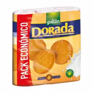 Galletas María dorada Gullón pack de 3 unidades de 200 g.