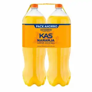 Kas narajanja pack de 2 botellas de 2 l.