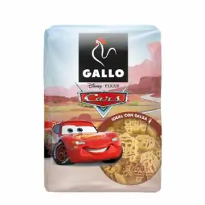 Pasta Disney Cars Gallo 300 g.