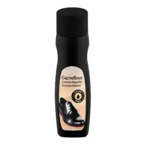 Crema liquida autobrillante negro Carrefour 50 ml.