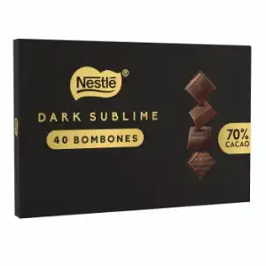 Bombones de chocolate 70% cacao Nestlé Dark Sublime estuche 291 g.