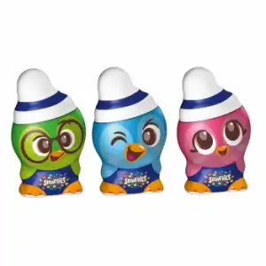 Figura de chocolate con leche Smarties Penguin 85 g.