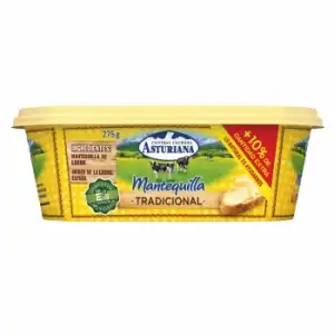 Mantequilla tradicional Asturiana 250 g.