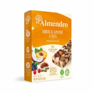 Barritas de almendras y chocolate negro El Almendro 4 x 35 gr.