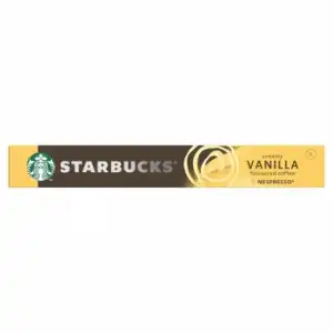 Café vainilla en cápsulas Starbucks compatible con Nespresso 10 ud.