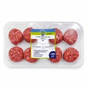 Hamburguesas mini de añojo Círculo de Calidad 280 g