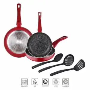 Pack Sartenes Inducción Aluminio Utensilios Cocina SAN IGNACIO Vinum