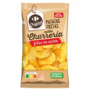 Patatas fritas estilo churrería Carrefour 150 g.