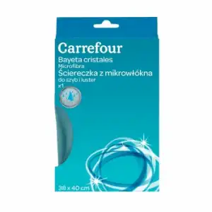 Bayeta especial de Microfibra Carrefour - Azul