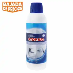 Limpiador antical en gel ' Stop Calc' Carrefour 500 ml.