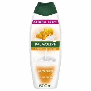 Gel de ducha nutritivo con leche y miel NB Palmolive 600 ml.