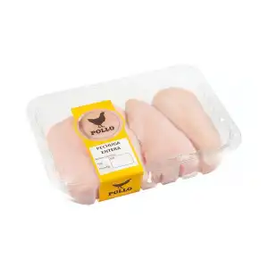 Pechugas de pollo enteras Bandeja 1.2 kg