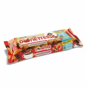 Bollito recubierto de chocolate Chocochurros Donettes 140 g.