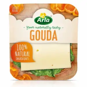 Queso gouda en lonchas Arla 150 g.