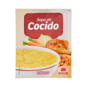 Sopa de cocido Hacendado Sobre 0.072 kg