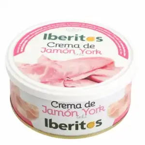 Crema de jamón york Iberitos 250 g.