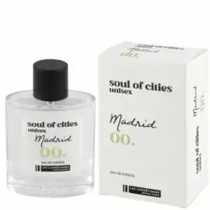 Agua de colonia Soul Of Cities Unisex 00. Madrid Les Cosmétiques 100 ml.