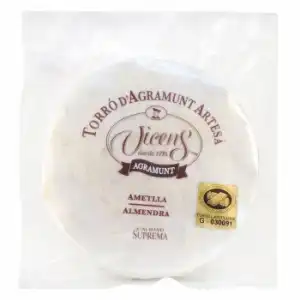 Torta de almendra Vicens 200 g.