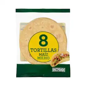 Tortillas de maíz Hacendado Paquete 0.208 kg