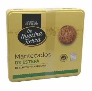 Mantecados de estepa De Nuestra Tierra 600 g.