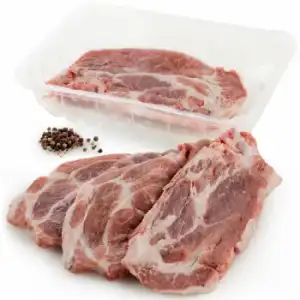 Chuleta de aguja de cerdo Círculo de Calidad 650 g aprox