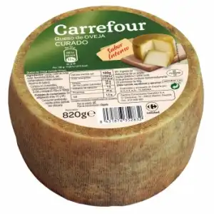 Queso de oveja curado Carrefour 820 g