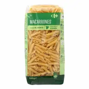 Macarrones Carrefour 500 g.