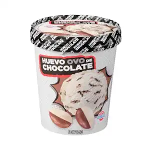 Helado sabor huevo de chocolate Hacendado Bote 500 ml