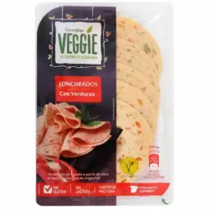 Lochas vegetarianas con verduras Carrefour Veggie sin gluten y sin lactosa 100 g.