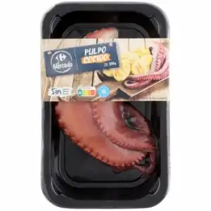 Pata de pulpo cocida congelada Carrefour El Mercado 250 g