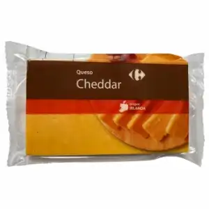 Queso cheddar Carrefour 300 g.