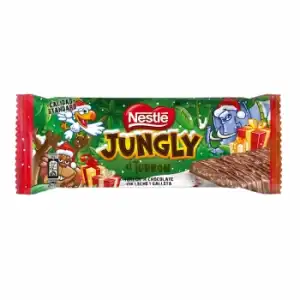 Turrón de chocolate Nestlé Jungly 232 g.