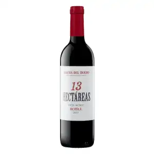 Vino tinto D.O Ribera del Duero 13 Hectáreas roble Botella 750 ml