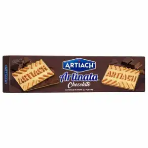 Galletas de barquillo rellenas chocolate Artiach 210 g.