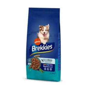 Pienso de salmón para perro Brekkies 14 Kg.