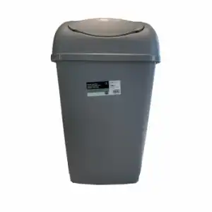 Cubo de Basura CARREFOUR HOME con Tapa Basculante 50 l.