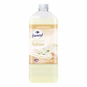 Suavizante concentrado nutrive Essential Carrefour 80 lavados.