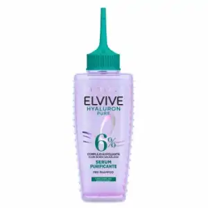 Serum purificante pre-champú hialurónico pure Elvive L'Oréal Paris 100 ml.