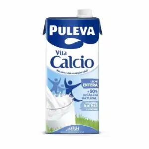 Leche entera VitaCalcio Puleva brik 1 l.