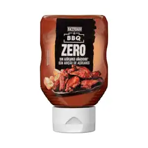 Salsa barbacoa zero azúcares añadidos Hacendado Bote 0.35 kg