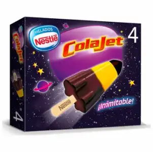 Helado Colajet Nestlé sin gluten 4 ud.