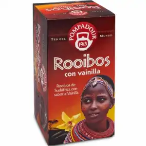 Infusión de Roooibos con Vainilla en Bolsitas Pompadour 20 ud.