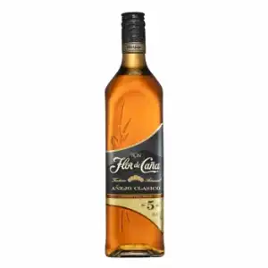 Ron Flor de Caña añejo clásico 5 años 70 cl.